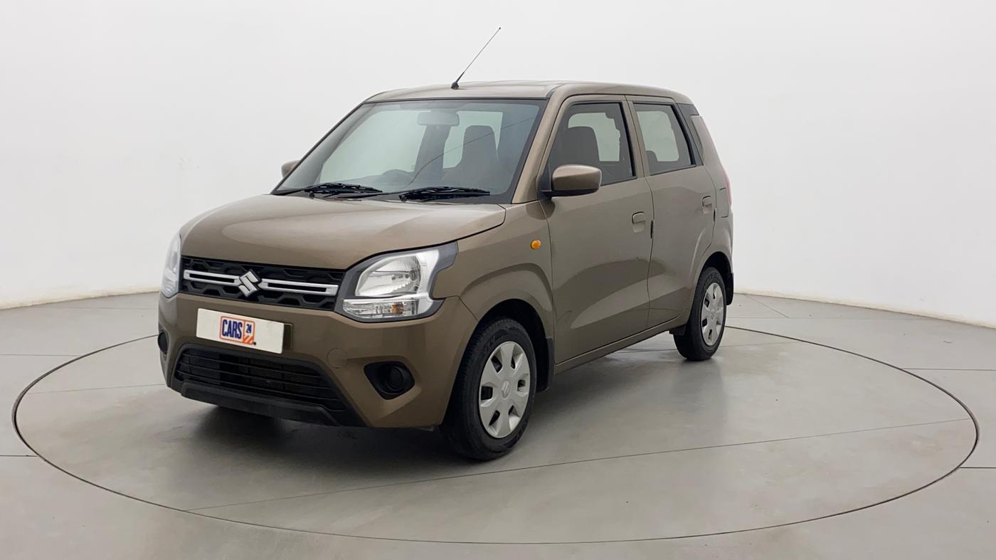 2019 Maruti New Wagon-R VXI 1.0, Petrol, Manual, 39,700 km, Left Front Diagonal