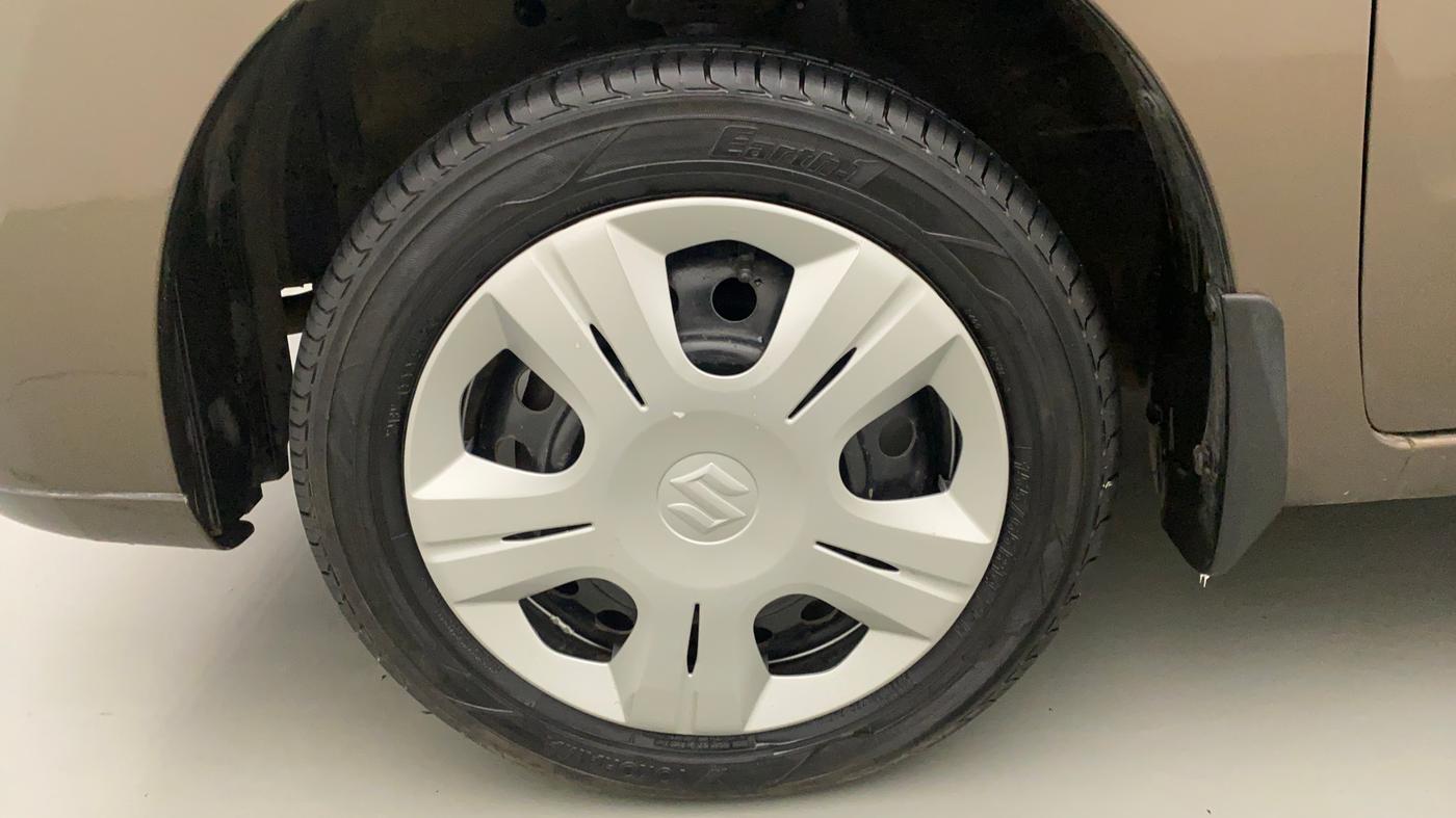 2012 Maruti Wagon R 1.0 VXI, Petrol, Manual, 35,556 km, Left Front Wheel