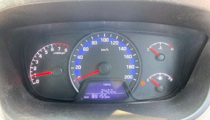 2016 Hyundai Xcent S 1.2, Petrol, Manual, 88,125 km, Odometer Image