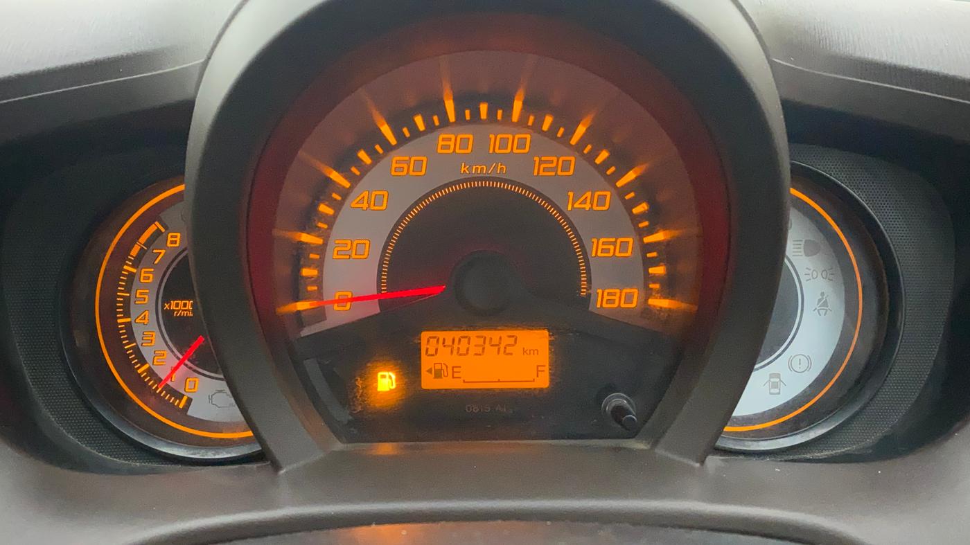 2013 Honda Brio S MT, Petrol, Manual, 40,342 km, Odometer Image