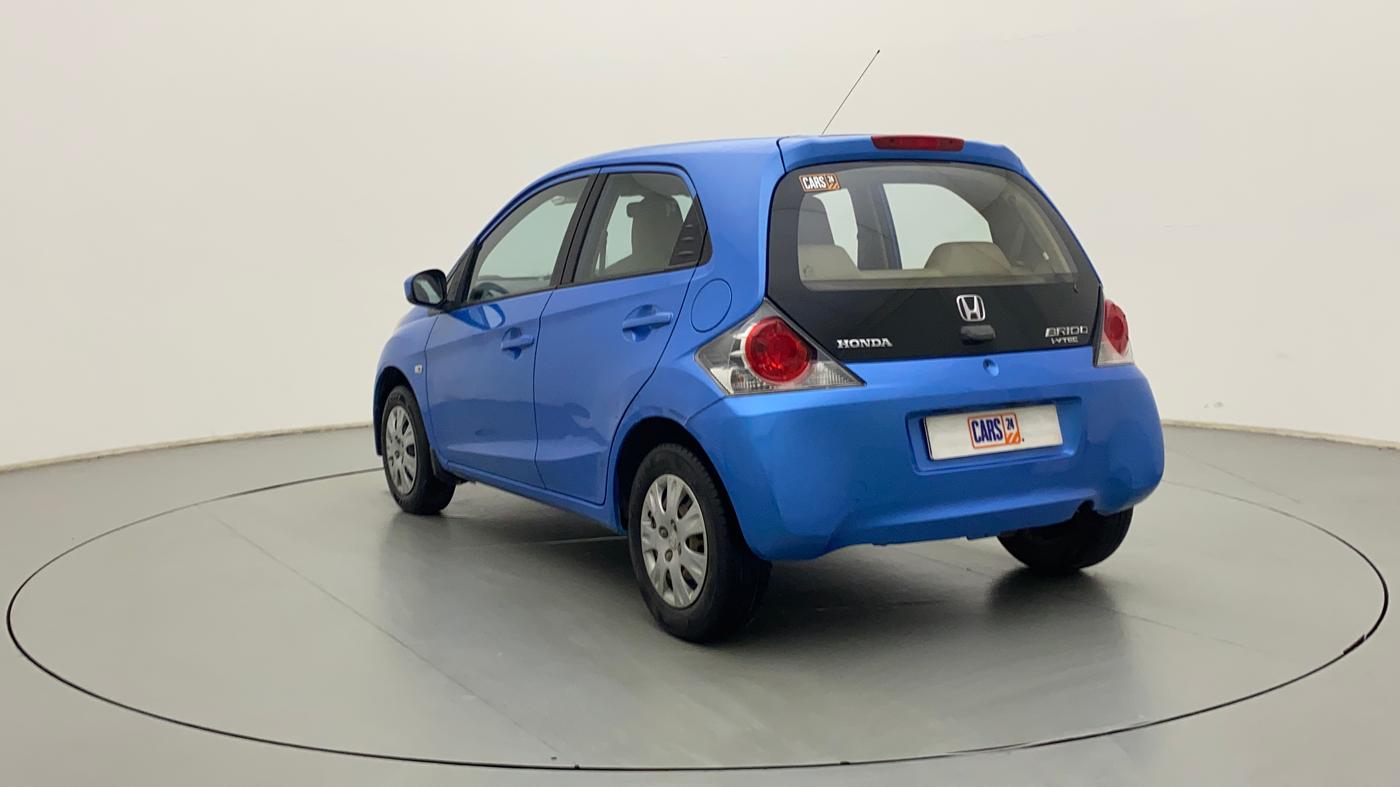 2013 Honda Brio S MT, Petrol, Manual, 40,342 km, Left Back Diagonal