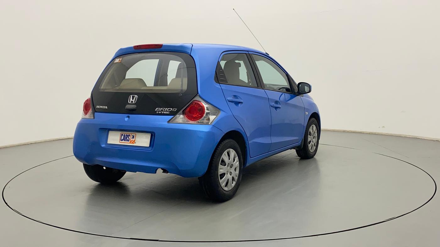 2013 Honda Brio S MT, Petrol, Manual, 40,342 km, Right Back Diagonal