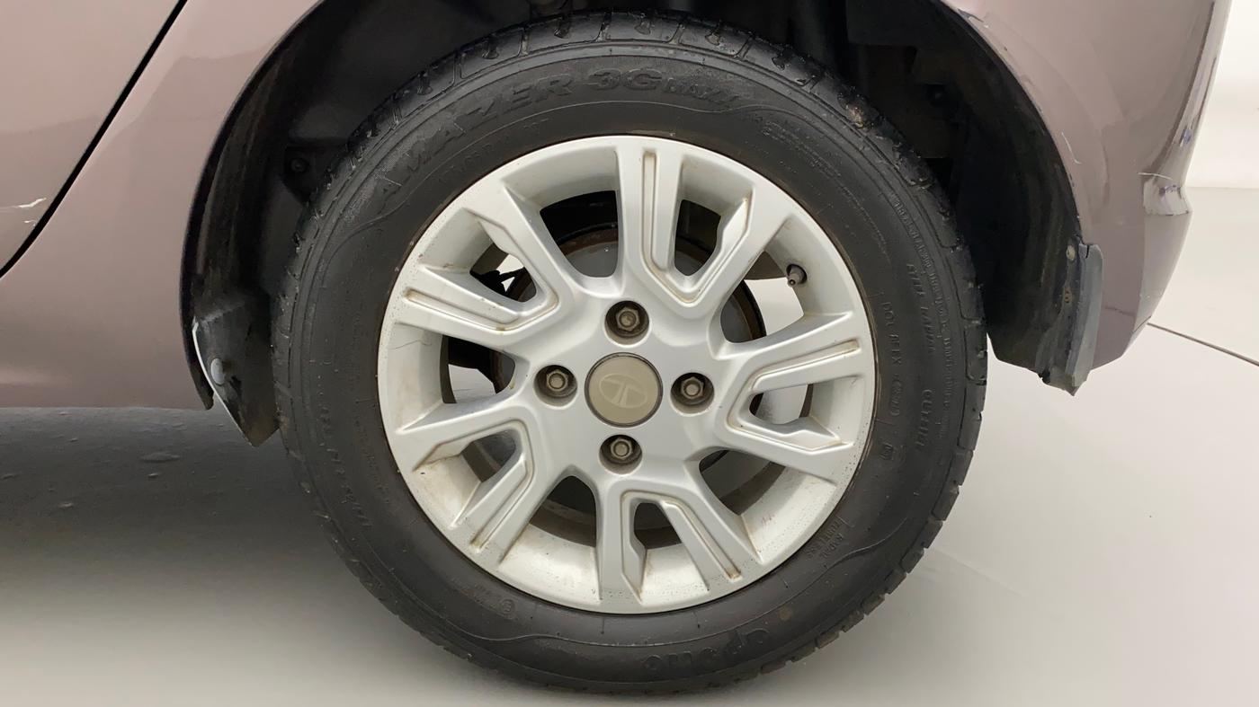 2018 Tata Tiago XZA PETROL, Petrol, Automatic, 47,153 km, Left Rear Wheel