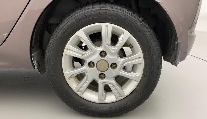 2018 Tata Tiago XZA PETROL, Petrol, Automatic, 47,153 km, Left Rear Wheel