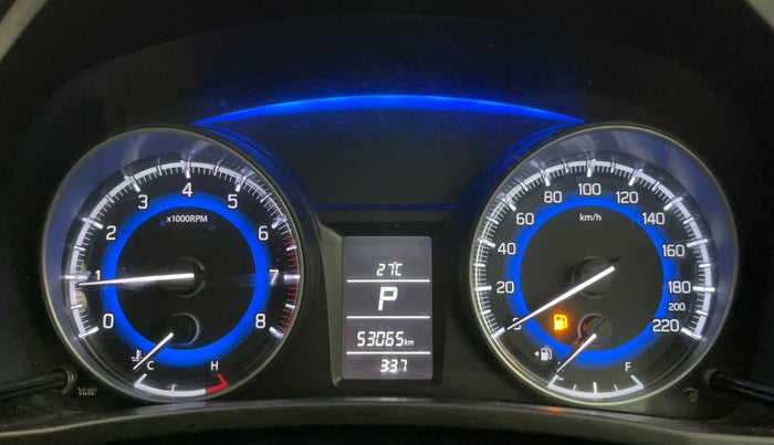 2018 Maruti Baleno DELTA CVT PETROL 1.2, Petrol, Automatic, 53,048 km, Odometer Image
