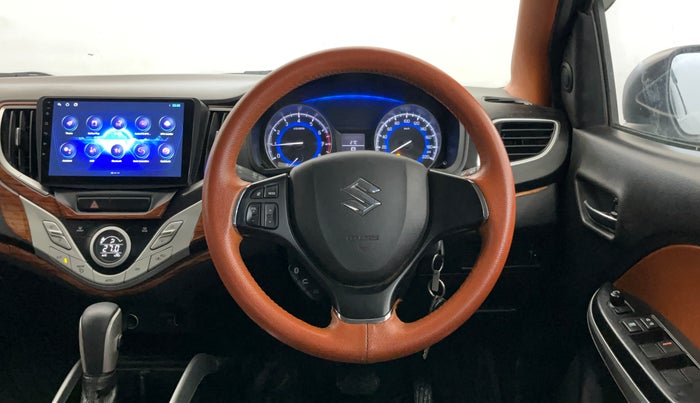 2018 Maruti Baleno DELTA CVT PETROL 1.2, Petrol, Automatic, 53,048 km, Steering Wheel Close Up