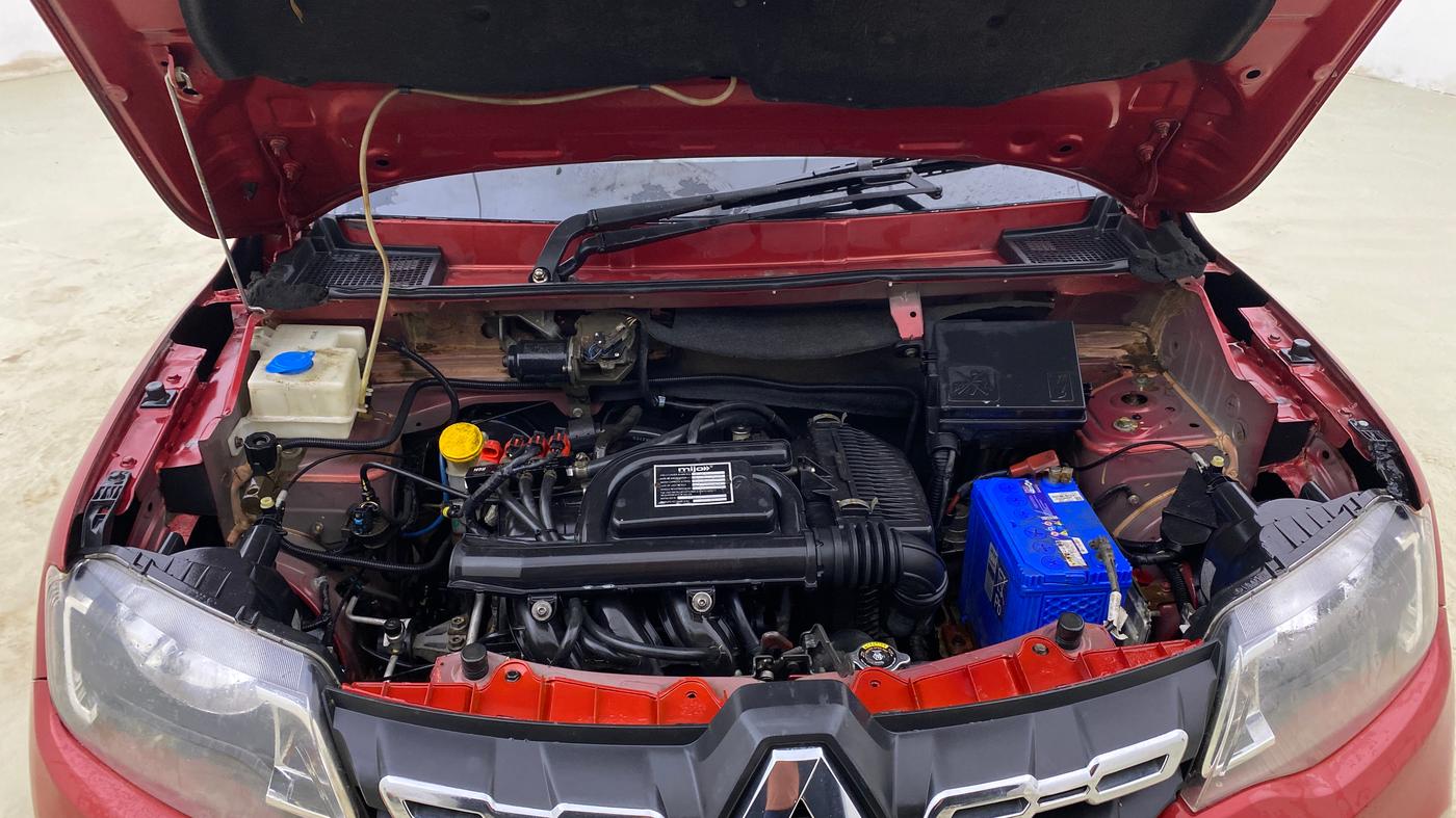 2018 Renault Kwid RXT 0.8, CNG, Manual, 1,24,087 km, Engine View