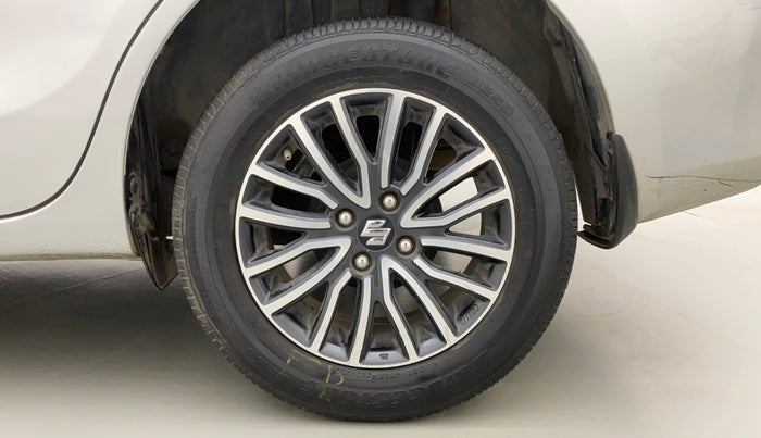 2017 Maruti Dzire ZXI PLUS, Petrol, Manual, 1,39,782 km, Left Rear Wheel