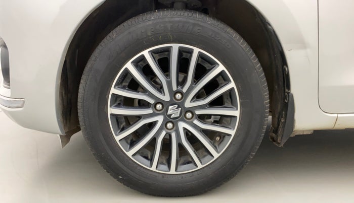 2017 Maruti Dzire ZXI PLUS, Petrol, Manual, 1,39,782 km, Left Front Wheel
