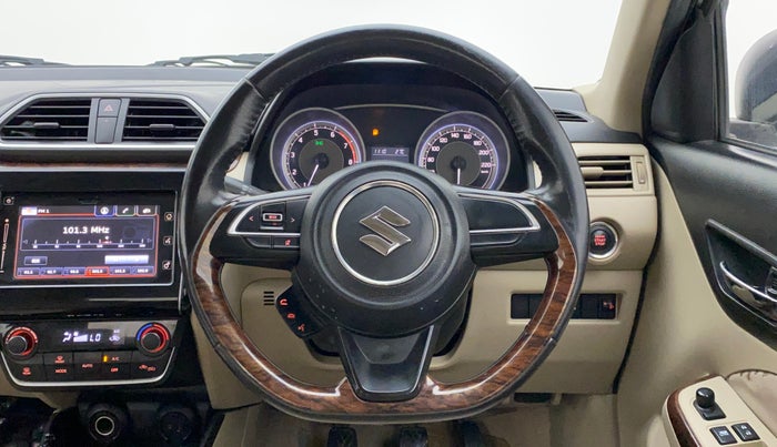 2017 Maruti Dzire ZXI PLUS, Petrol, Manual, 1,39,782 km, Steering Wheel Close Up