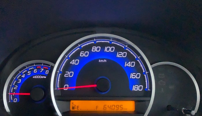 2018 Maruti Wagon R 1.0 VXI, Petrol, Manual, 64,336 km, Odometer Image