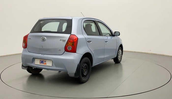 2012 Toyota Etios Liva G, Petrol, Manual, 32,848 km, Right Back Diagonal
