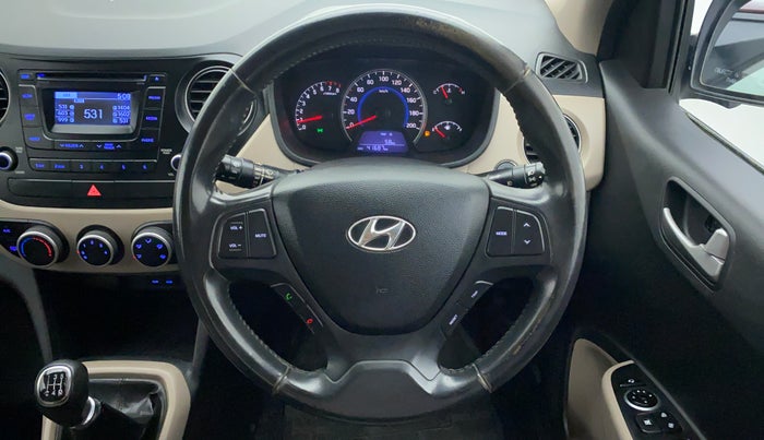 2013 Hyundai Grand i10 ASTA 1.2 VTVT, Petrol, Manual, 41,991 km, Steering Wheel Close Up