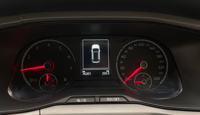2021 Volkswagen TAIGUN HIGHLINE 1.0 TSI AT, Petrol, Automatic, 76,201 km, Odometer Image