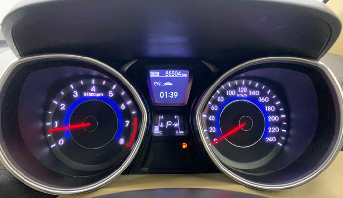 2013 Hyundai New Elantra 1.8 SX AT VTVT, Petrol, Automatic, 85,465 km, Odometer Image