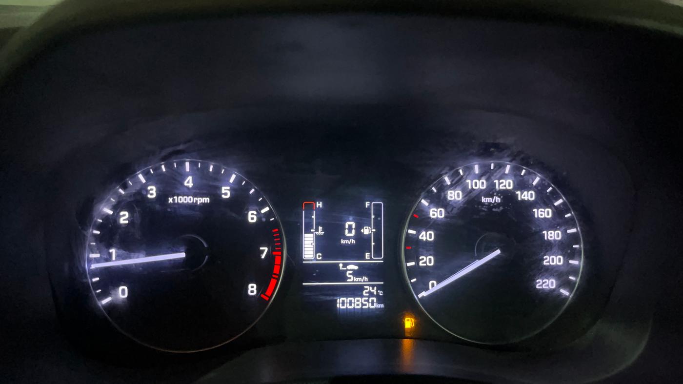 2015 Hyundai Creta SX PLUS 1.6 PETROL, Petrol, Manual, 1,00,773 km, Odometer Image