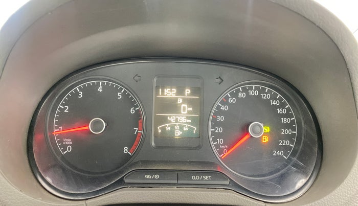 2014 Volkswagen Vento HIGHLINE PETROL AT, Petrol, Automatic, 42,796 km, Odometer Image