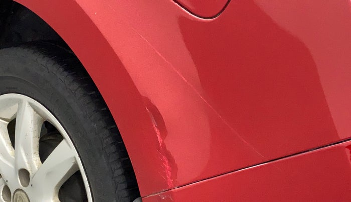 2014 Tata Zest XT PETROL, Petrol, Manual, 29,312 km, Left quarter panel - Minor scratches
