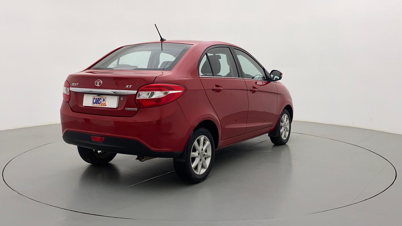 2014 Tata Zest XT PETROL, Petrol, Manual, 29,312 km, Right Back Diagonal