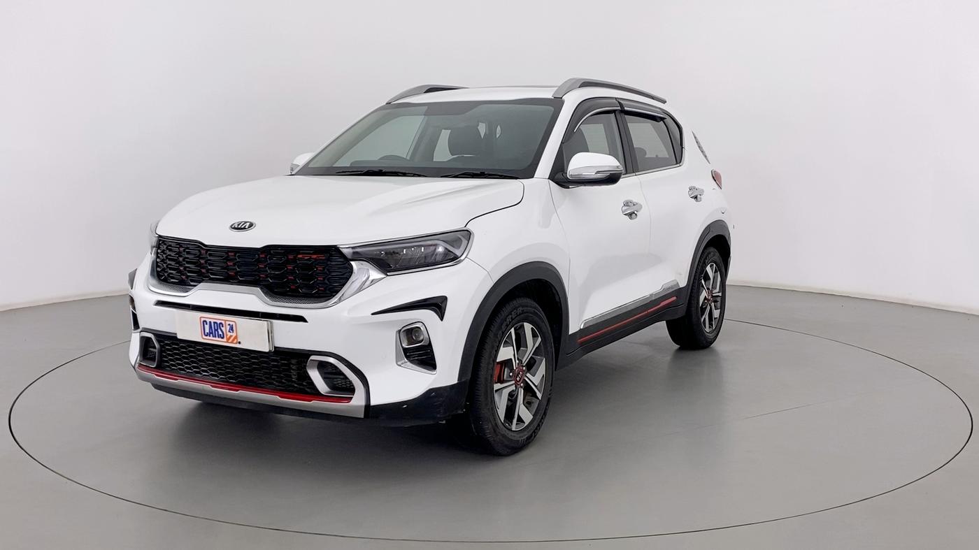 2020 KIA SONET GTX PLUS 1.5D  AT, Diesel, Automatic, 57,424 km, Left Front Diagonal