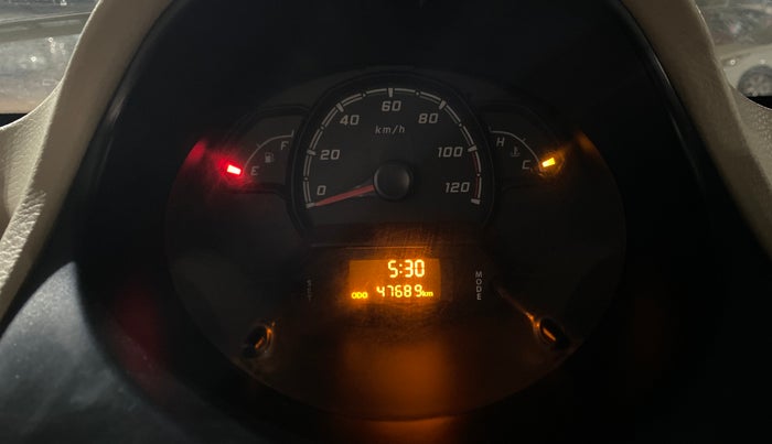 2015 Tata Nano TWIST XT, Petrol, Manual, 47,618 km, Odometer Image