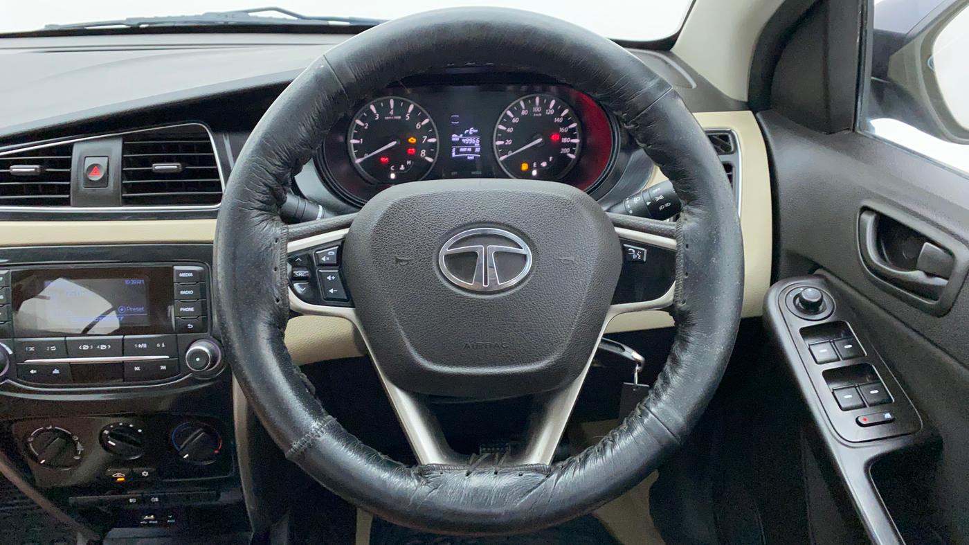 2016 Tata Zest XMS QUADRAJET 75PS, Diesel, Manual, 50,023 km, Steering Wheel Close Up