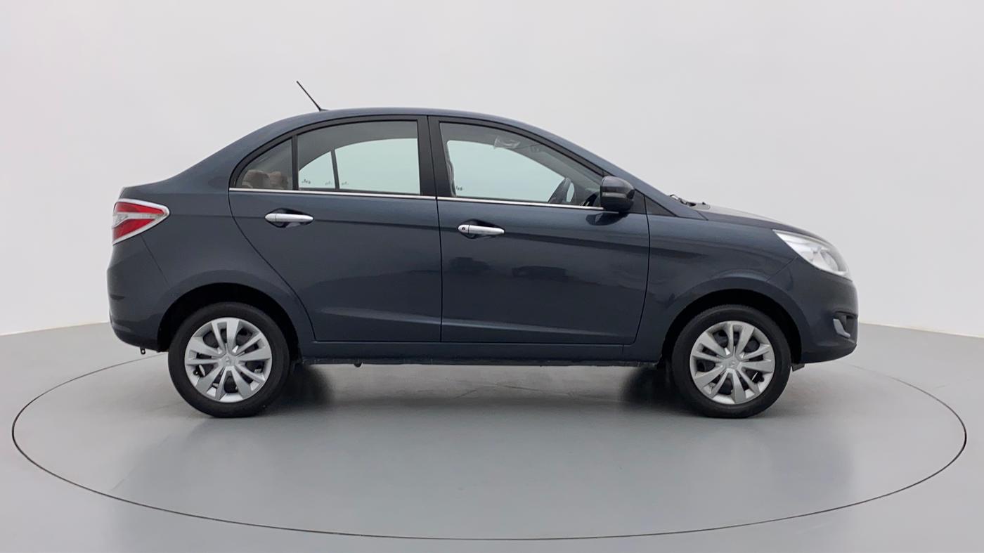 2016 Tata Zest XMS QUADRAJET 75PS, Diesel, Manual, 50,023 km, Right Side View