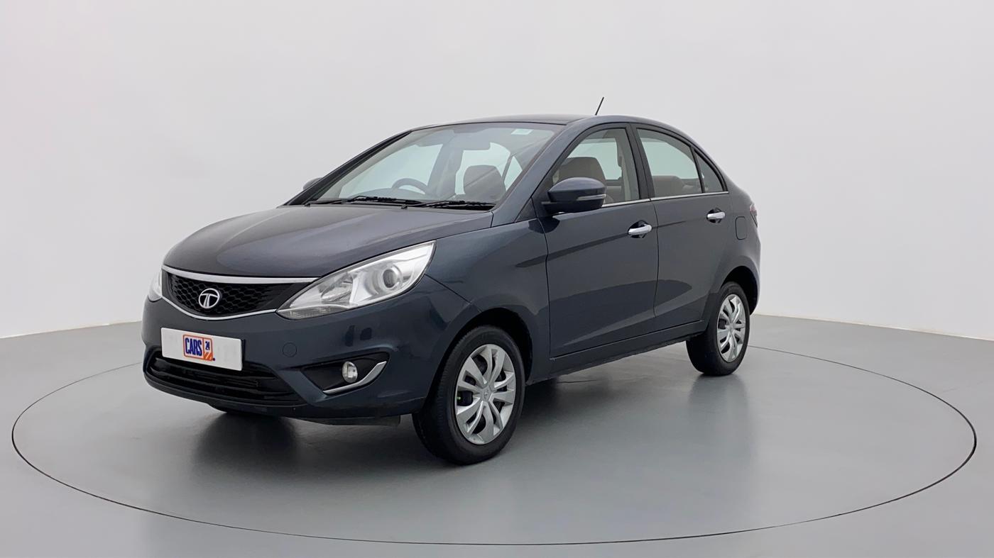 2016 Tata Zest XMS QUADRAJET 75PS, Diesel, Manual, 50,023 km, Left Front Diagonal