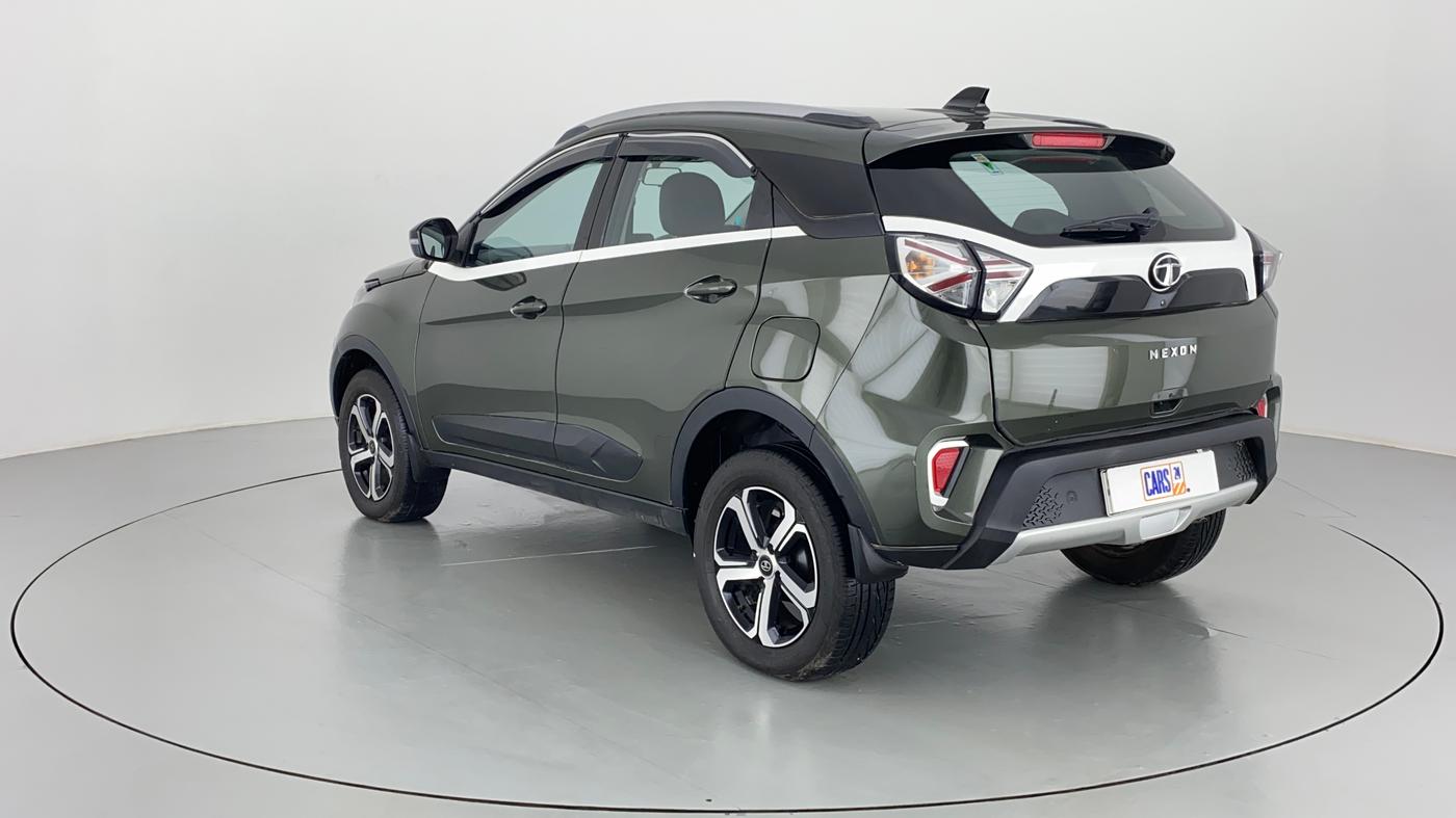 2021 Tata NEXON XZ+ 1.5, Diesel, Manual, 10,422 km, Left Back Diagonal