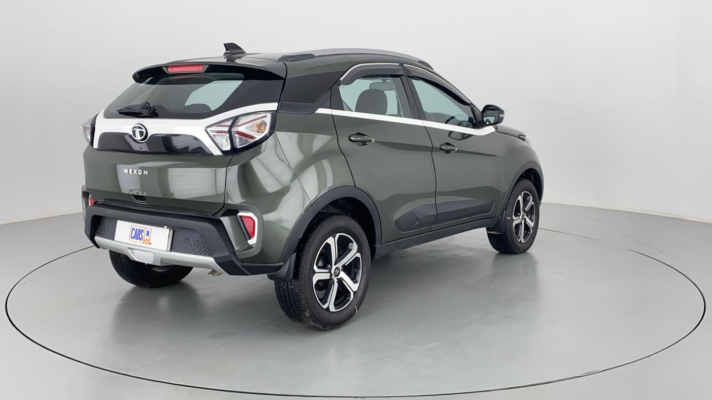 2021 Tata NEXON XZ+ 1.5, Diesel, Manual, 10,422 km, Right Back Diagonal