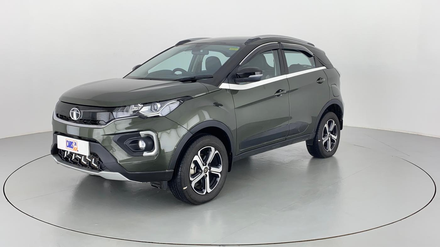 2021 Tata NEXON XZ+ 1.5, Diesel, Manual, 10,422 km, Left Front Diagonal