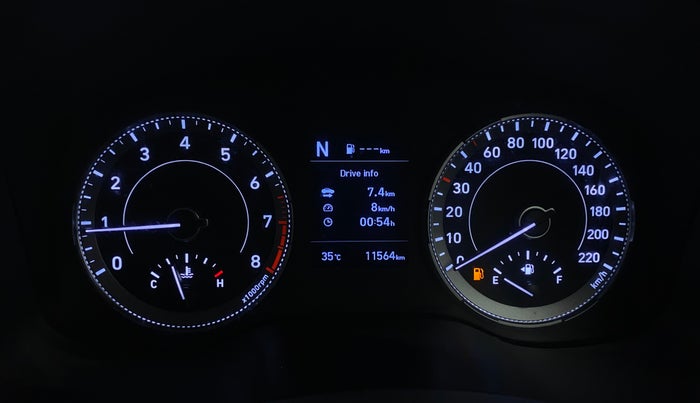 2021 Hyundai VENUE S 1.0 TURBO IMT, Petrol, Manual, 11,557 km, Odometer Image