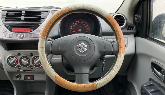 2010 Maruti A Star VXI, Petrol, Manual, 50,887 km, Steering Wheel Close Up