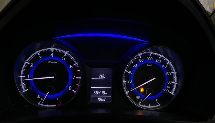 2020 Maruti Baleno DELTA PETROL 1.2, Petrol, Manual, 58,354 km, Odometer Image