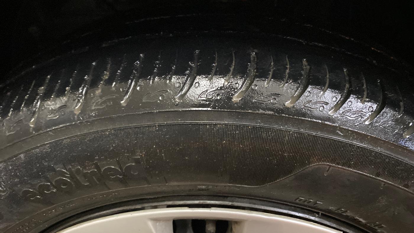2020 Maruti Baleno DELTA PETROL 1.2, Petrol, Manual, 58,354 km, Left Front Tyre Tread
