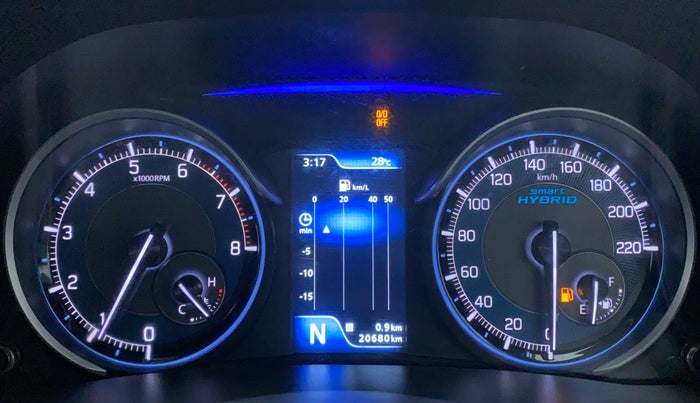 2020 Maruti XL6 ALPHA AT SHVS, Petrol, Automatic, 20,749 km, Odometer Image