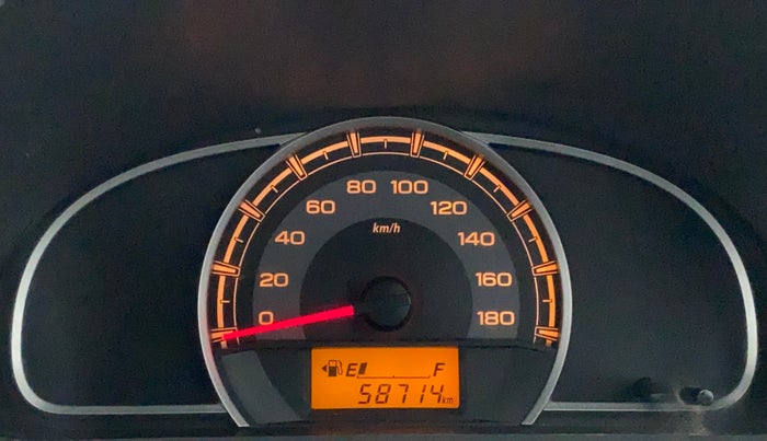 2018 Maruti Alto 800 LXI, Petrol, Manual, 58,712 km, Odometer Image