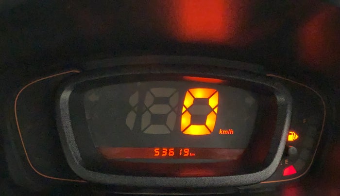 2017 Renault Kwid 1.0 RXT 02 Anniversary Edition, Petrol, Manual, 53,719 km, Odometer Image