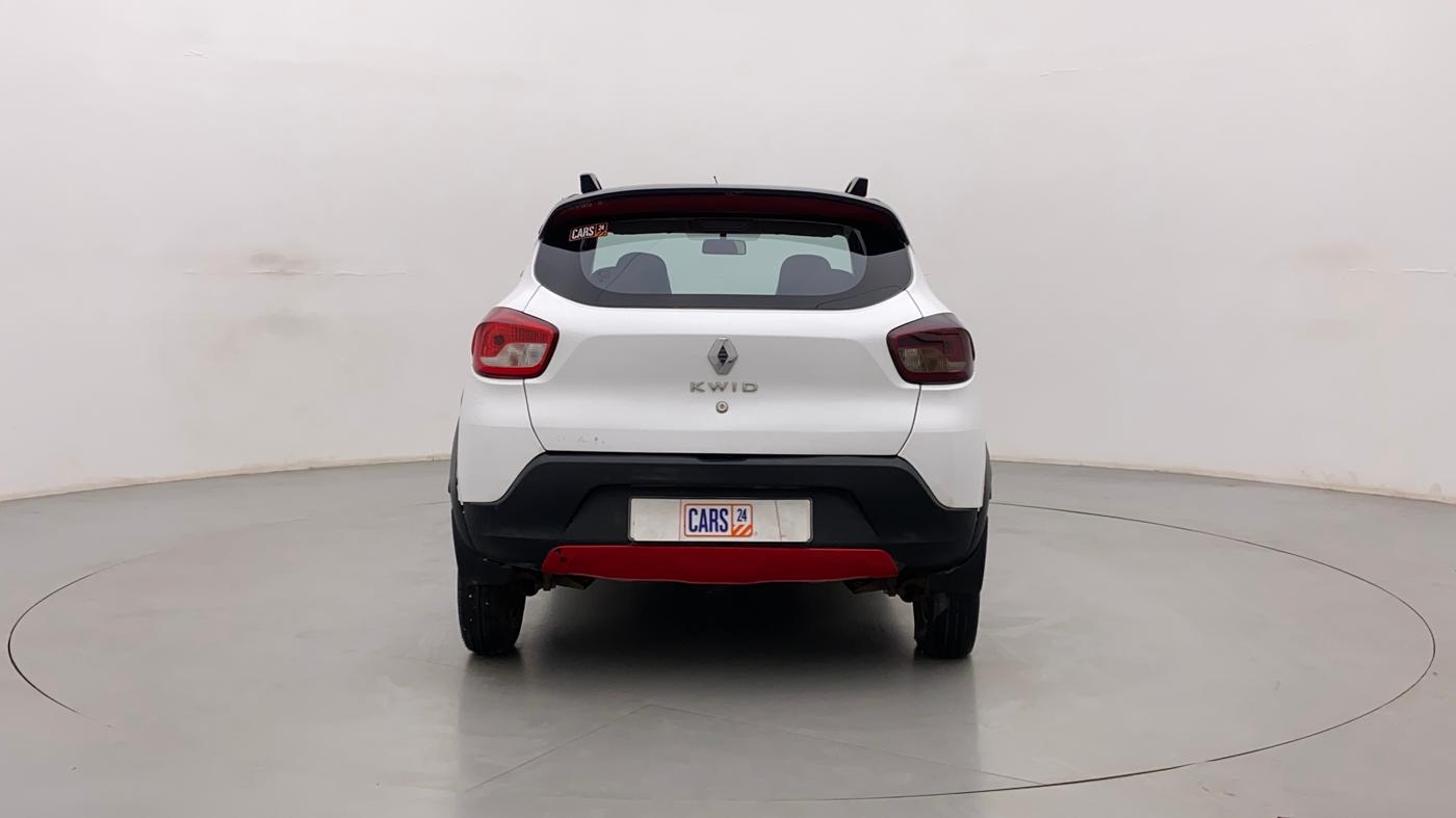 2017 Renault Kwid 1.0 RXT 02 Anniversary Edition, Petrol, Manual, 53,719 km, Back/Rear