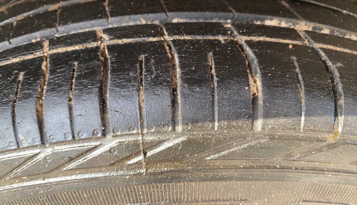 2021 Tata NEXON XZ PLUS PETROL, Petrol, Manual, 53,161 km, Left Front Tyre Tread