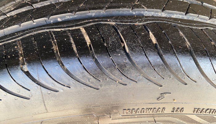 2021 Tata NEXON XZ PLUS PETROL, Petrol, Manual, 53,161 km, Right Rear Tyre Tread