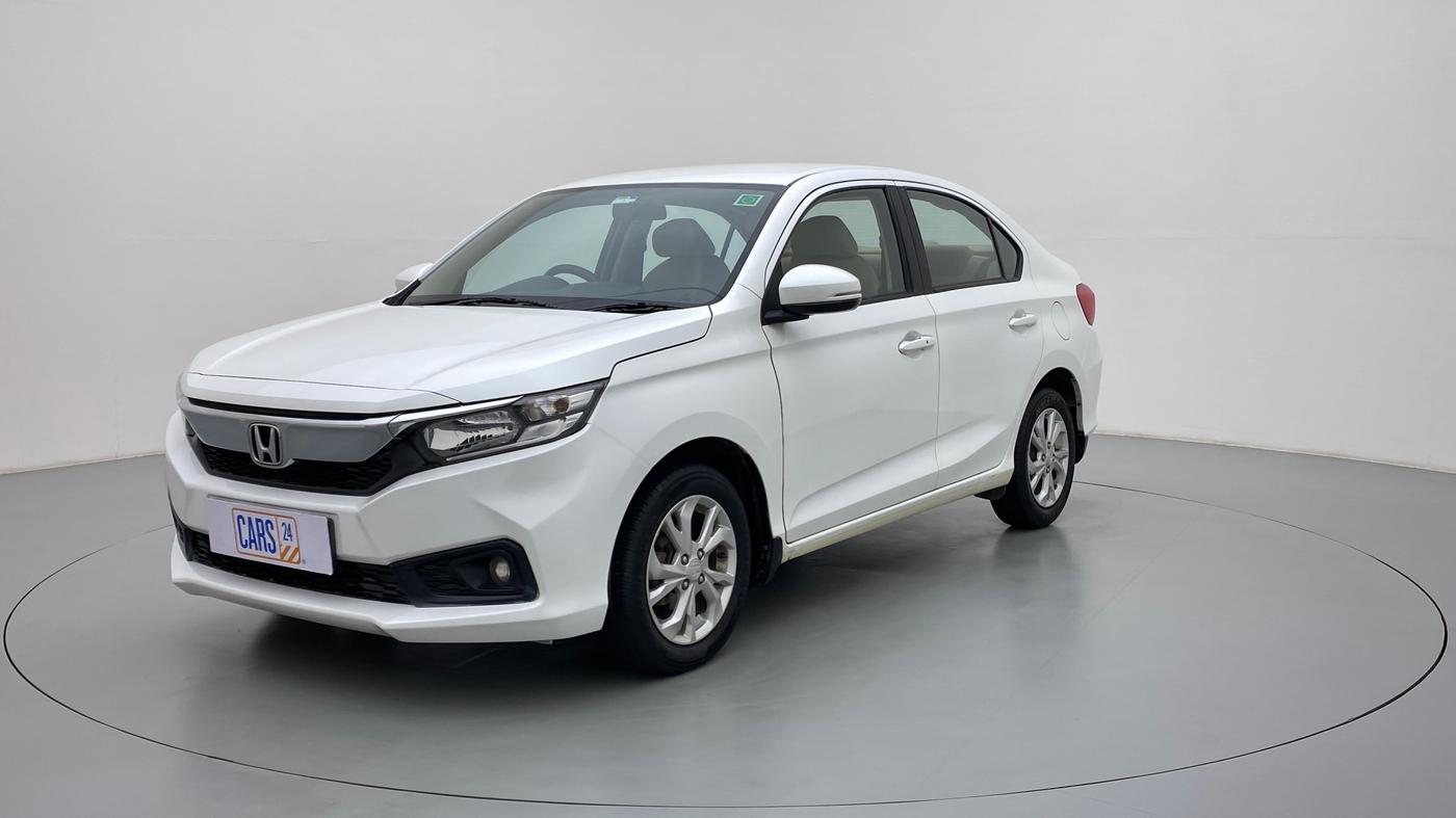 2018 Honda Amaze 1.2 V CVT I VTEC, Petrol, Automatic, 44,153 km, Left Front Diagonal