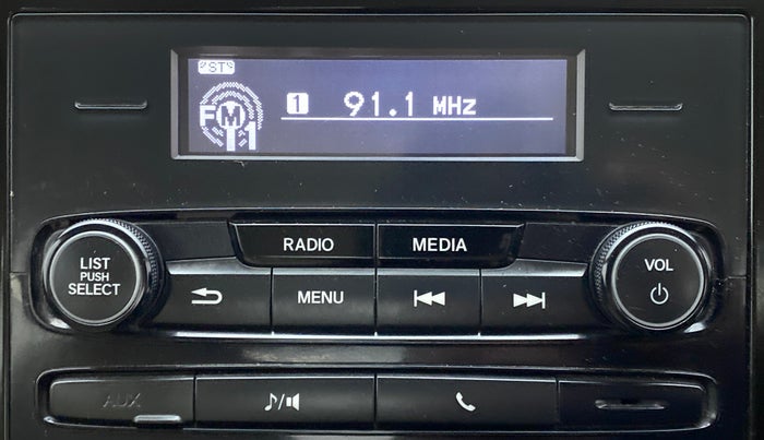 2018 Honda Amaze 1.2 V CVT I VTEC, Petrol, Automatic, 44,153 km, Infotainment System