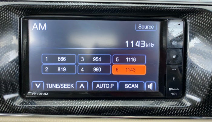 2016 Toyota Corolla Altis G CVT PETROL, Petrol, Automatic, 36,134 km, Infotainment System