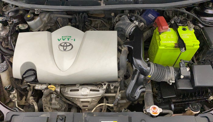 2019 Toyota YARIS J MT, CNG, Manual, 1,20,485 km, Engine View