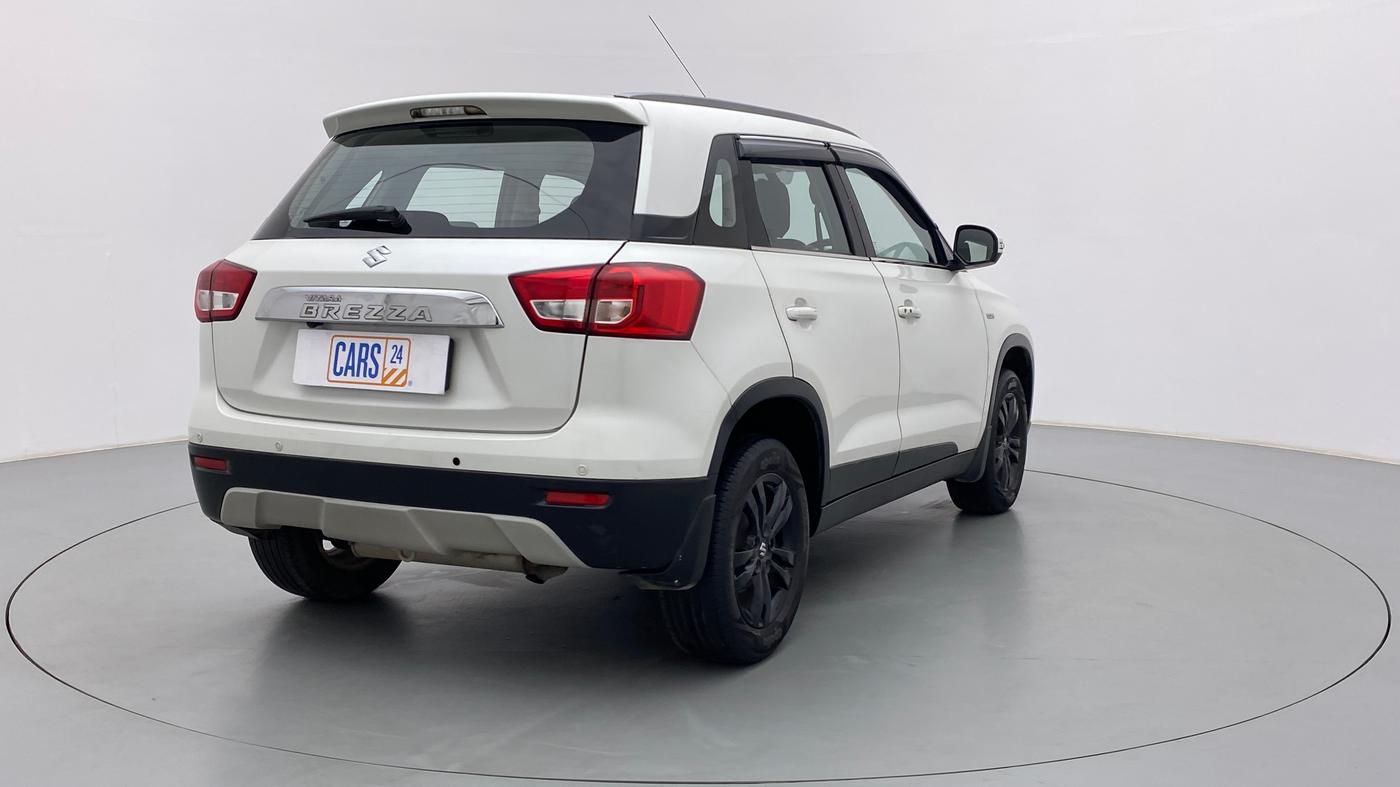 2018 Maruti Vitara Brezza ZDI + AMT, Diesel, Automatic, 29,410 km, Right Back Diagonal
