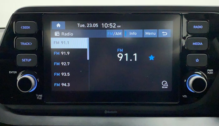 2020 Hyundai NEW I20 SPORTZ 1.2 AT, Petrol, Automatic, 8,895 km, Infotainment System