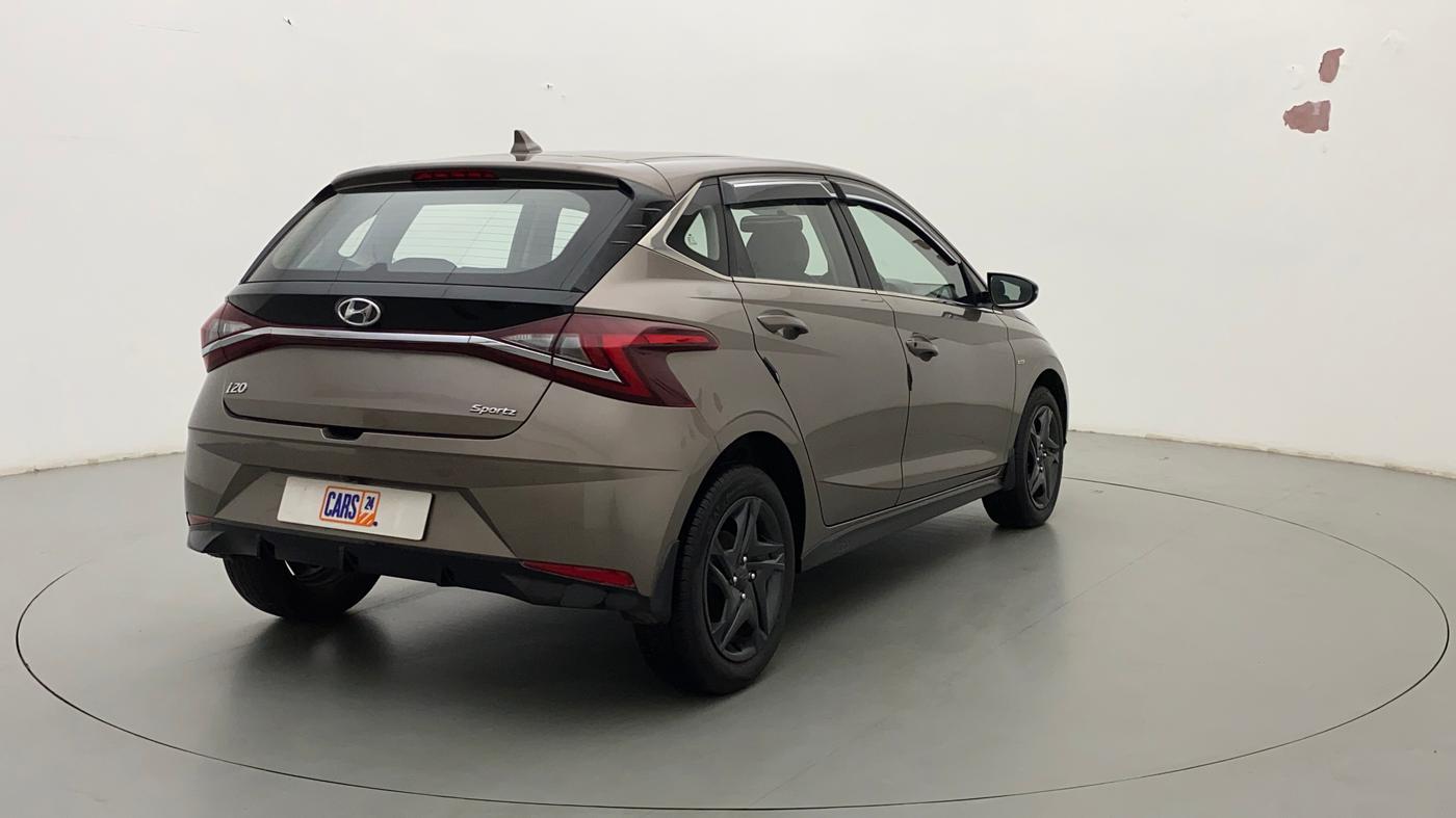 2020 Hyundai NEW I20 SPORTZ 1.2 AT, Petrol, Automatic, 8,895 km, Right Back Diagonal
