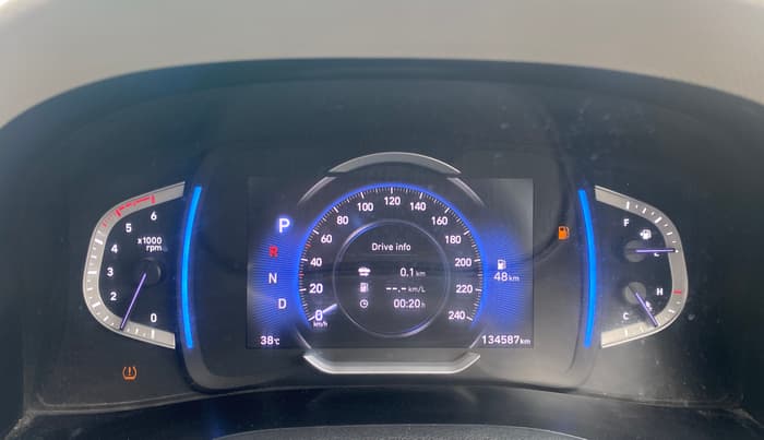 2020 Hyundai Creta SX (O) AT 1.5 DIESEL, Diesel, Automatic, 1,34,586 km, Odometer Image