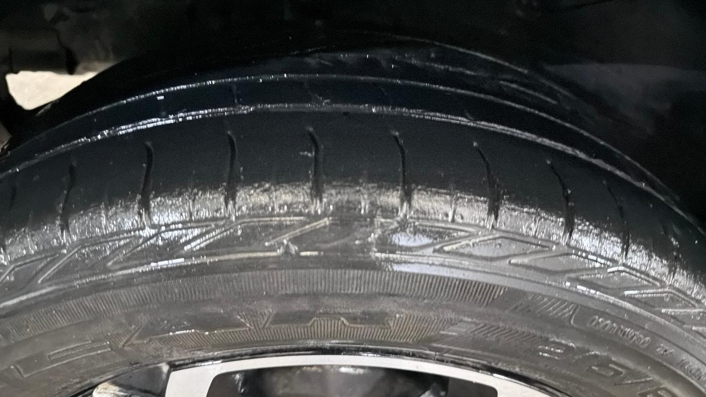 2021 Tata NEXON XZA PLUS DIESEL, Diesel, Automatic, 66,827 km, Right Rear Tyre Tread